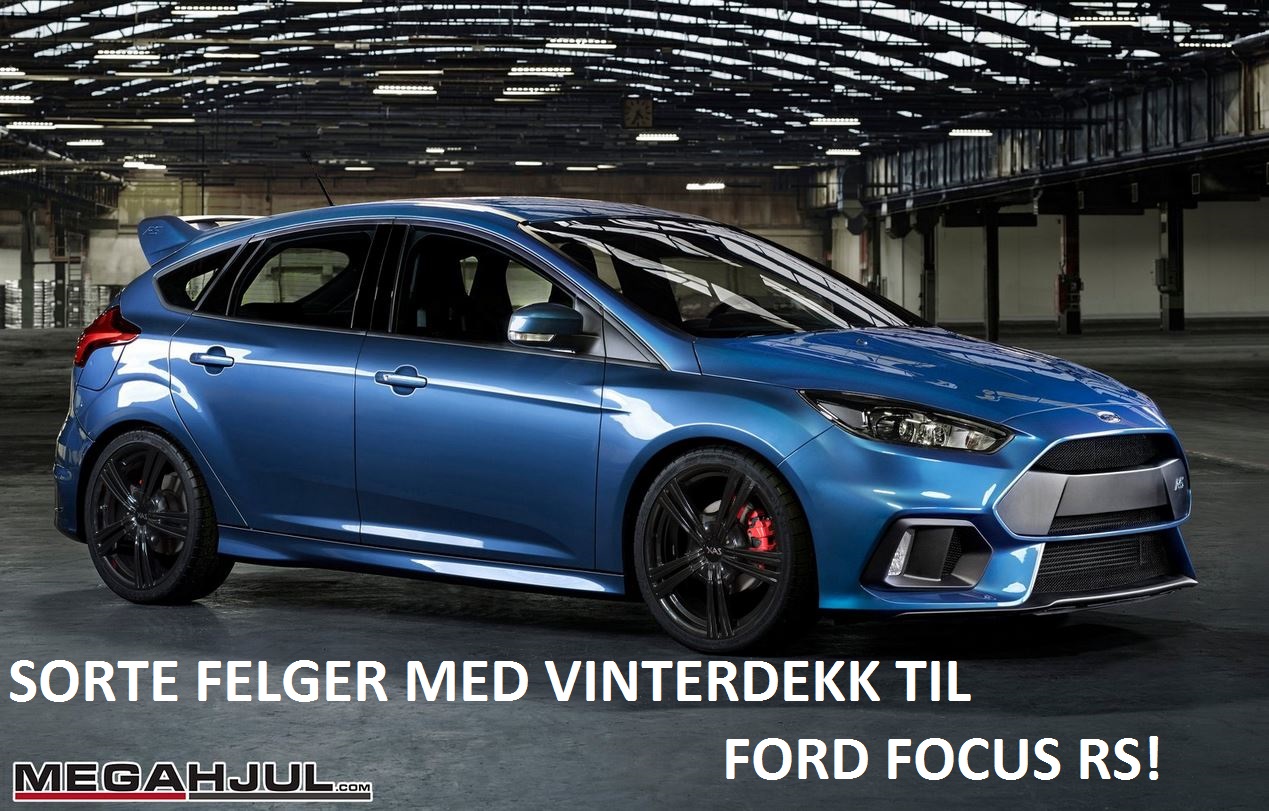 sorte-felger-med-vinterdekk-til-ford-focus-rs